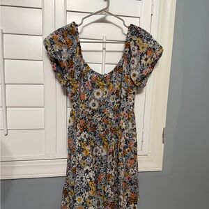 American Eagle Outfitters Multicolor Floral Midi Dress